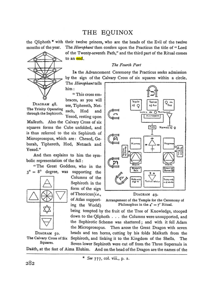 Original scan of The Equinox (Volume I, Number II), PDF page 290