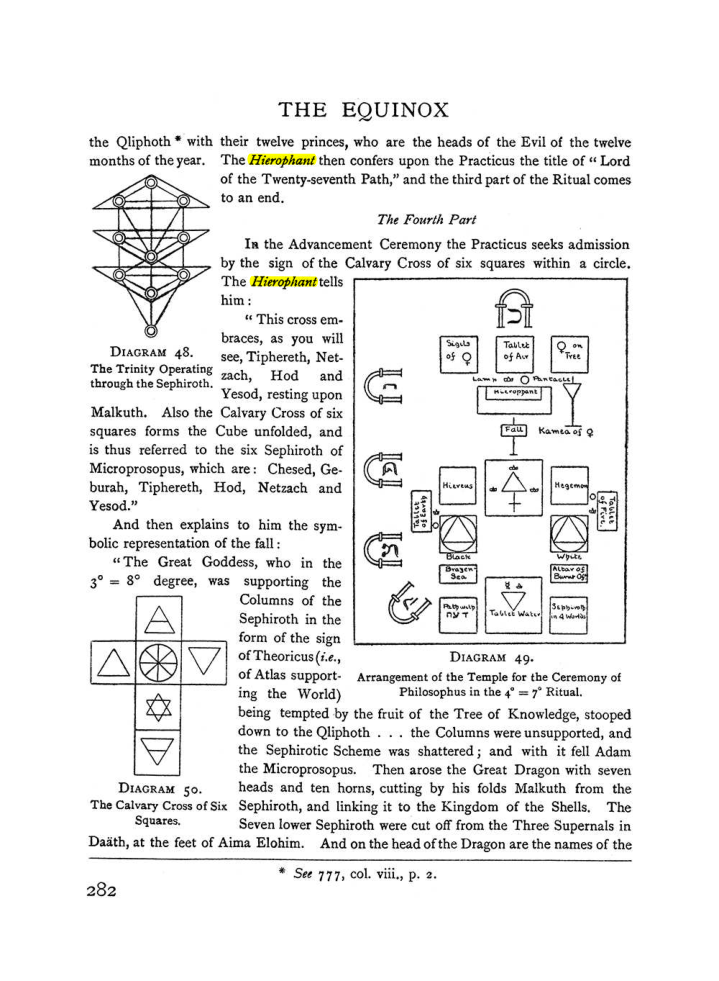 Original scan of The Equinox (Volume I, Number II), PDF page 290