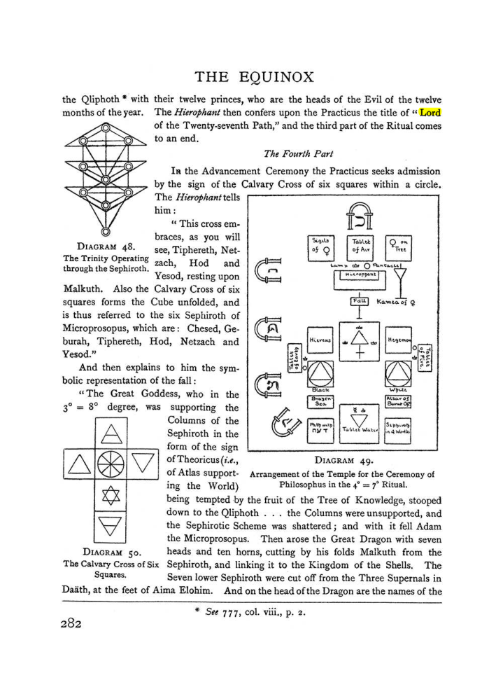 Original scan of The Equinox (Volume I, Number II), PDF page 290