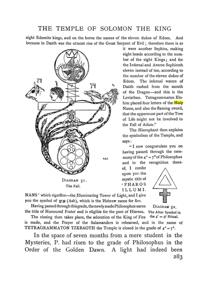 Original scan of The Equinox (Volume I, Number II), PDF page 291