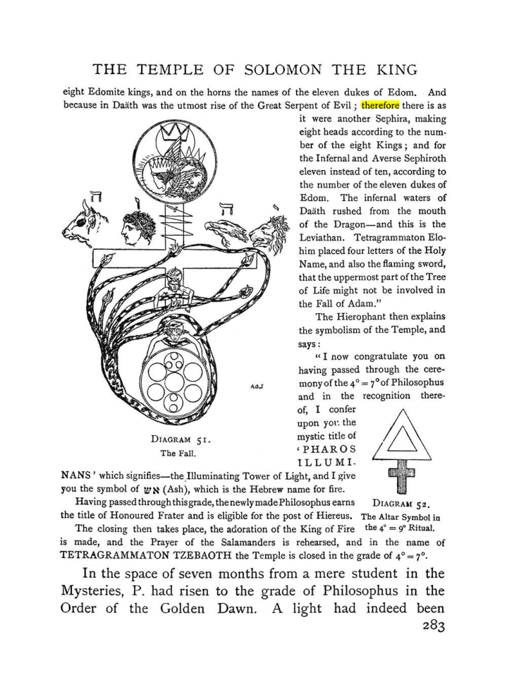 Original scan of The Equinox (Volume I, Number II), PDF page 291