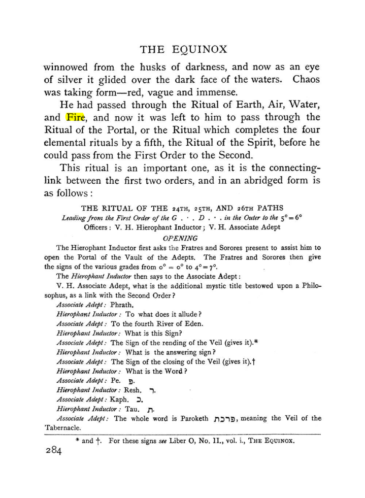 Original scan of The Equinox (Volume I, Number II), PDF page 292