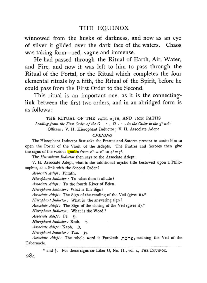 Original scan of The Equinox (Volume I, Number II), PDF page 292