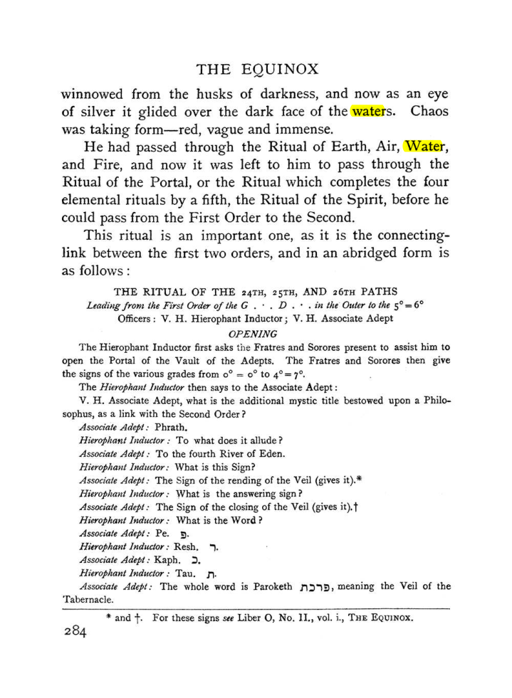 Original scan of The Equinox (Volume I, Number II), PDF page 292