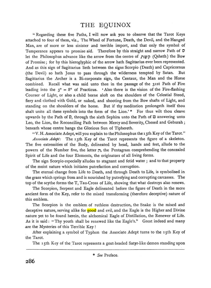 Original scan of The Equinox (Volume I, Number II), PDF page 294