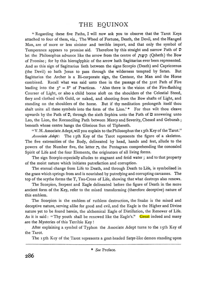 Original scan of The Equinox (Volume I, Number II), PDF page 294