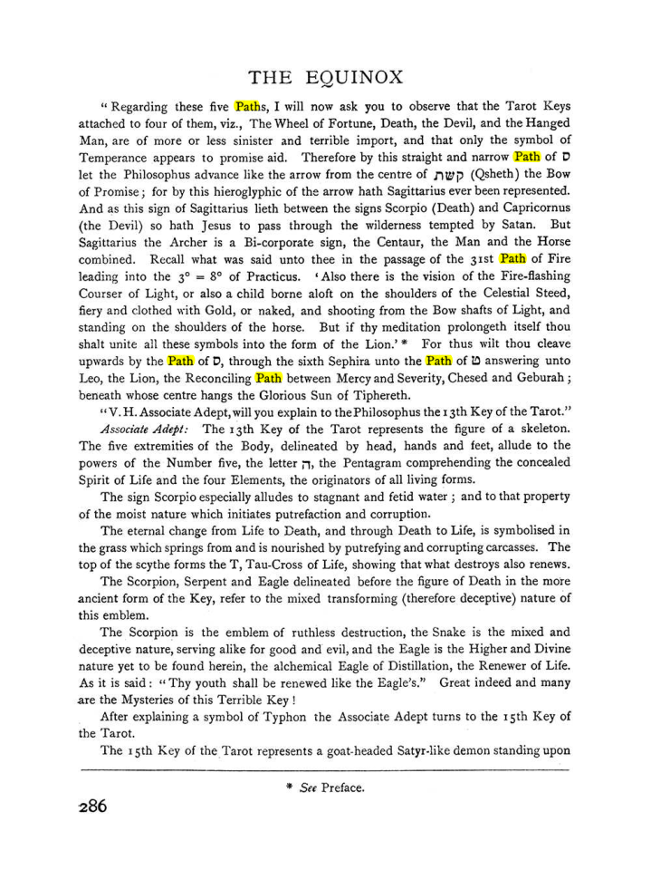 Original scan of The Equinox (Volume I, Number II), PDF page 294
