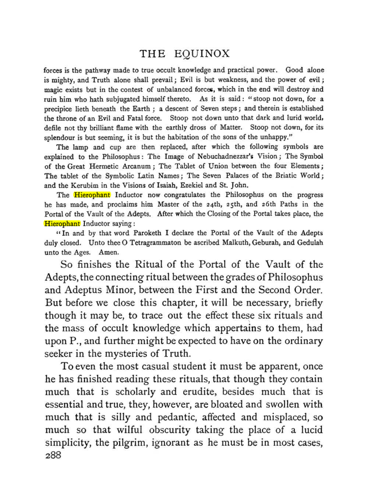 Original scan of The Equinox (Volume I, Number II), PDF page 296