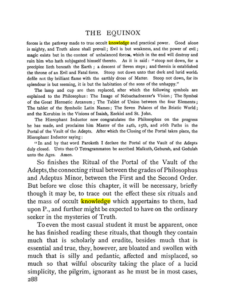 Original scan of The Equinox (Volume I, Number II), PDF page 296