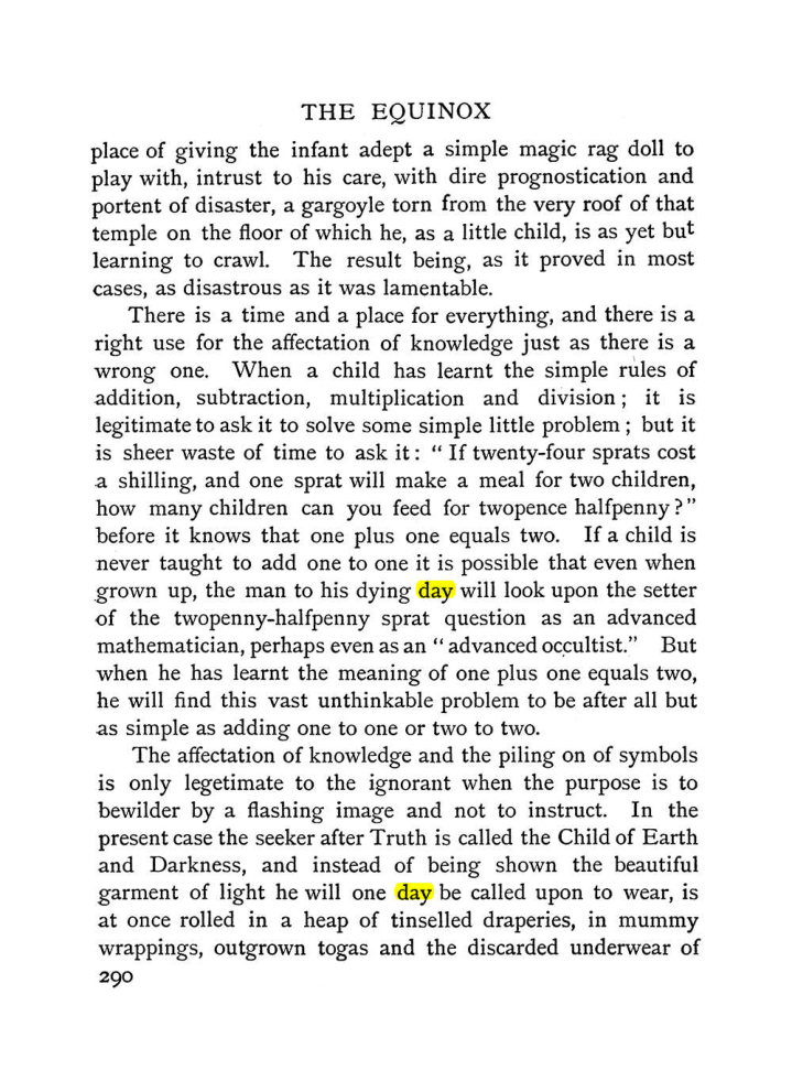 Original scan of The Equinox (Volume I, Number II), PDF page 298