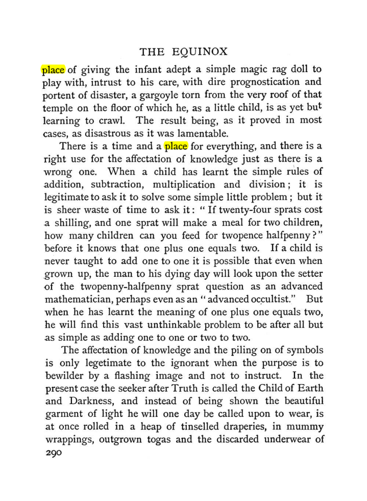 Original scan of The Equinox (Volume I, Number II), PDF page 298