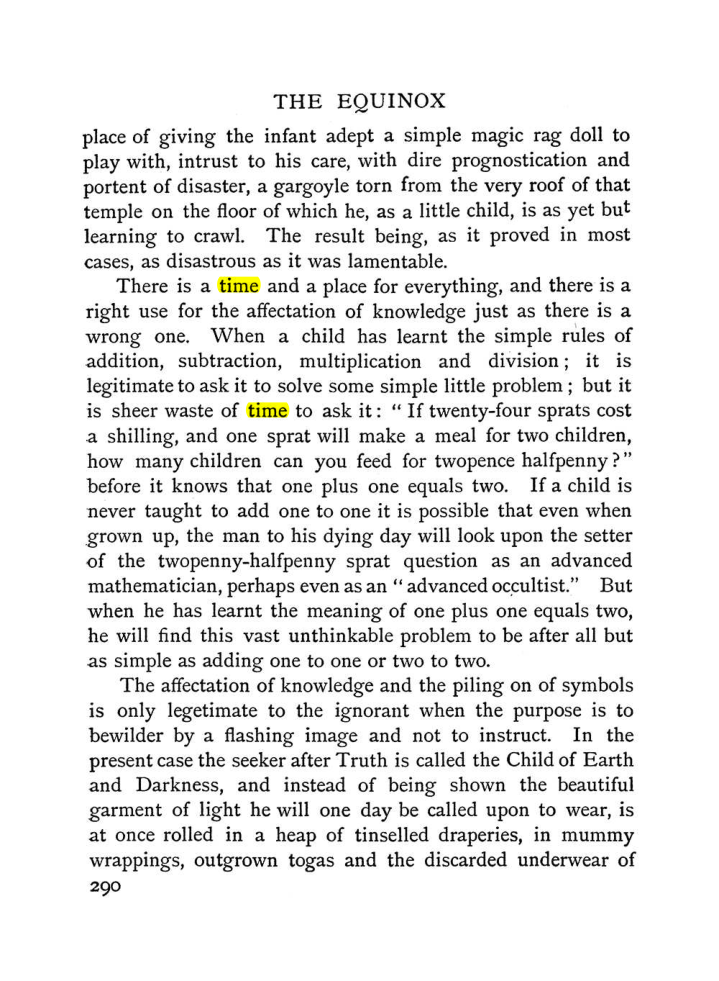Original scan of The Equinox (Volume I, Number II), PDF page 298