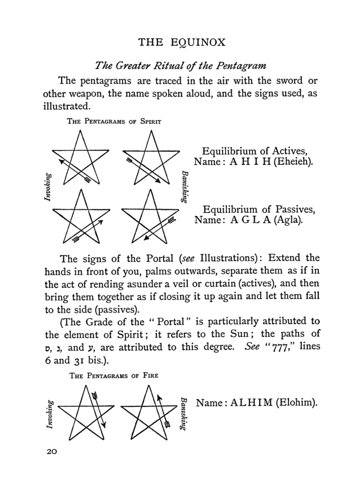 Original scan of The Equinox (Volume I, Number II), PDF page 30