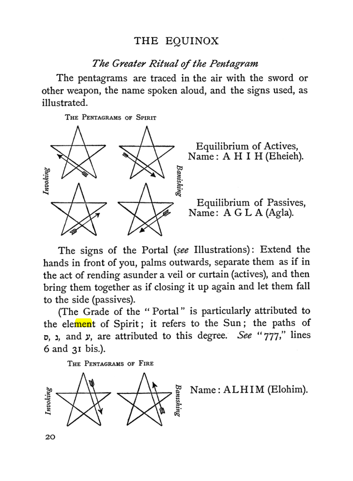 Original scan of The Equinox (Volume I, Number II), PDF page 30
