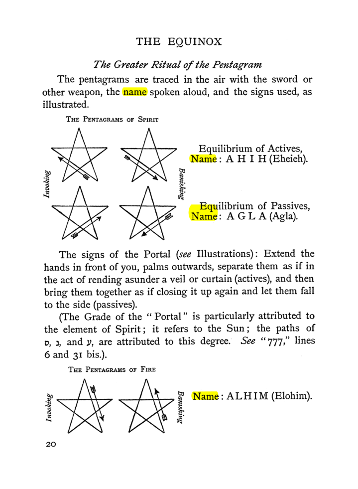Original scan of The Equinox (Volume I, Number II), PDF page 30