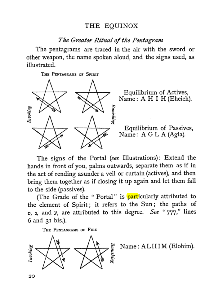 Original scan of The Equinox (Volume I, Number II), PDF page 30