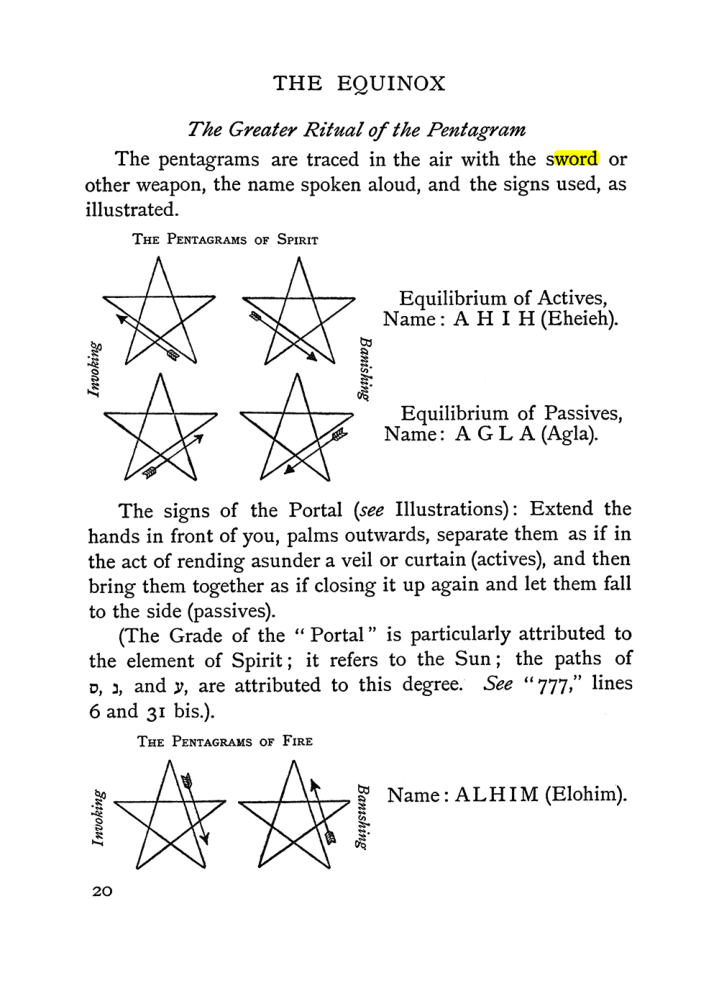 Original scan of The Equinox (Volume I, Number II), PDF page 30