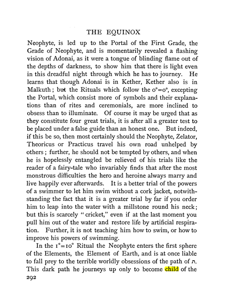 Original scan of The Equinox (Volume I, Number II), PDF page 300