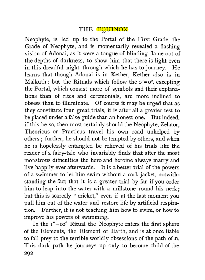 Original scan of The Equinox (Volume I, Number II), PDF page 300