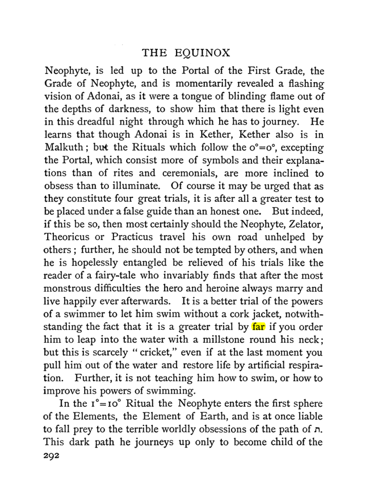 Original scan of The Equinox (Volume I, Number II), PDF page 300