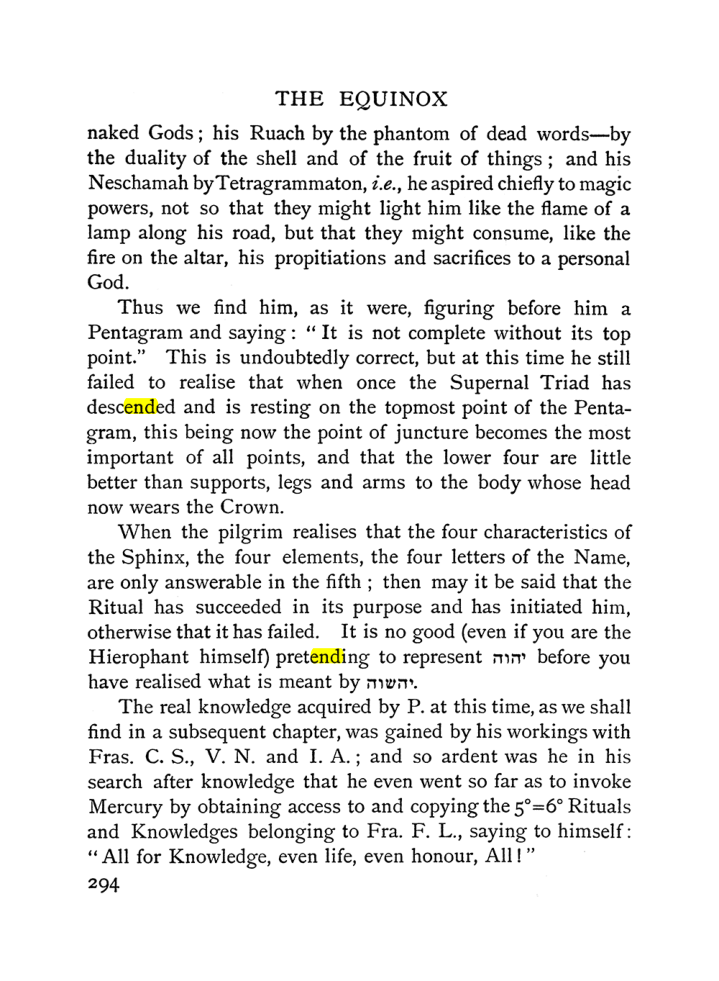 Original scan of The Equinox (Volume I, Number II), PDF page 302
