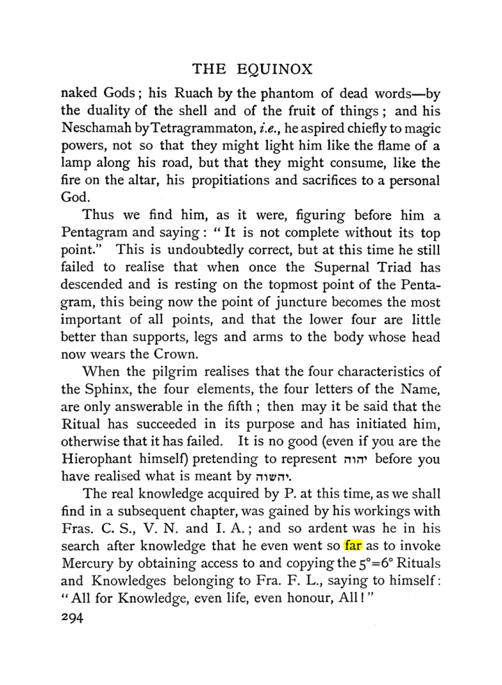 Original scan of The Equinox (Volume I, Number II), PDF page 302