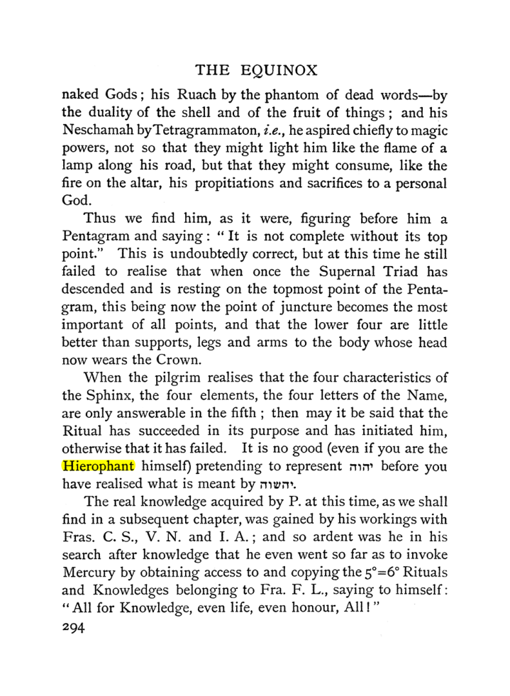 Original scan of The Equinox (Volume I, Number II), PDF page 302