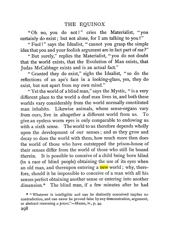 Original scan of The Equinox (Volume I, Number II), PDF page 306