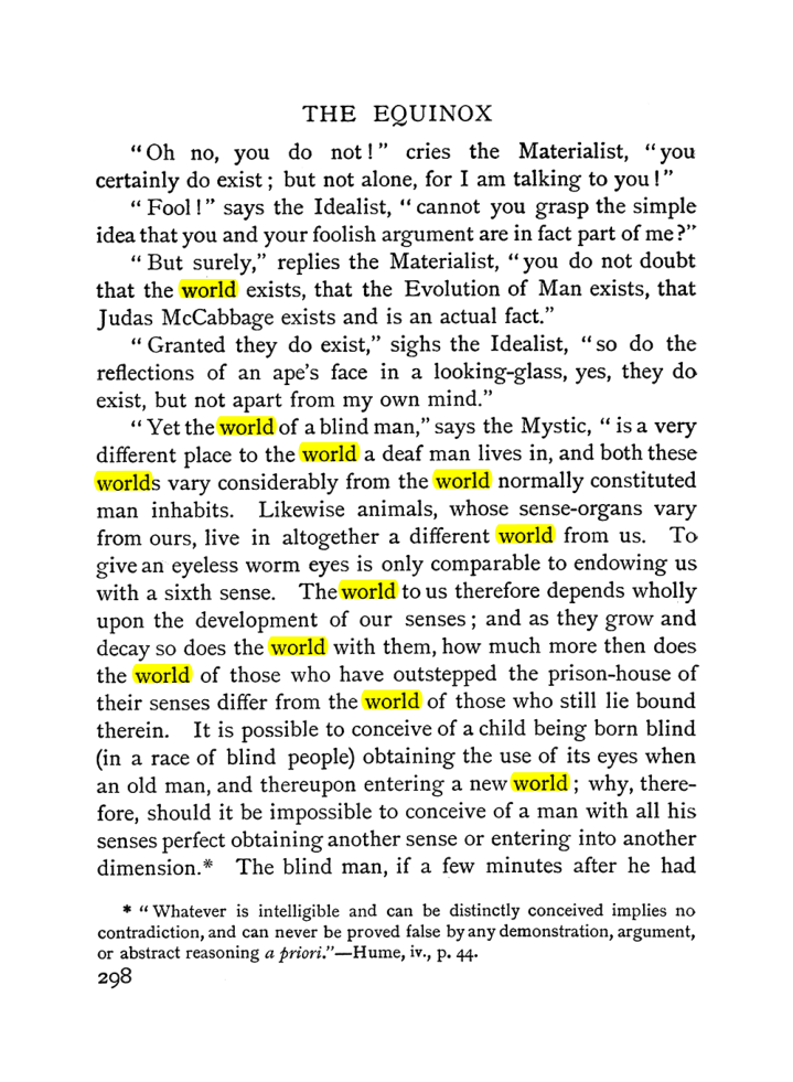 Original scan of The Equinox (Volume I, Number II), PDF page 306