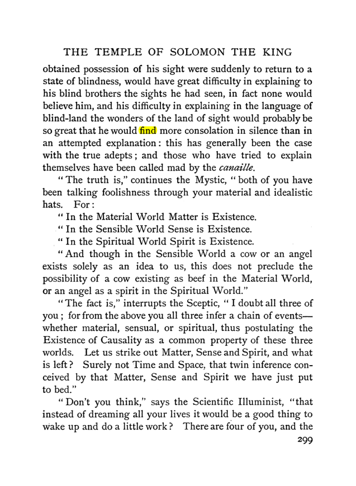 Original scan of The Equinox (Volume I, Number II), PDF page 307