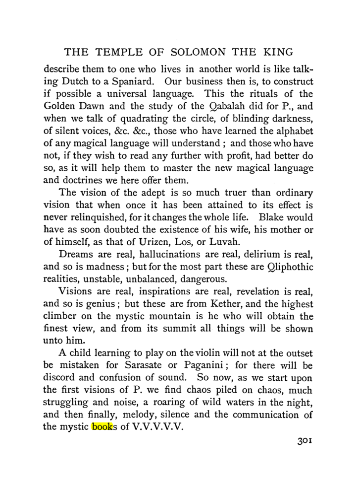Original scan of The Equinox (Volume I, Number II), PDF page 309