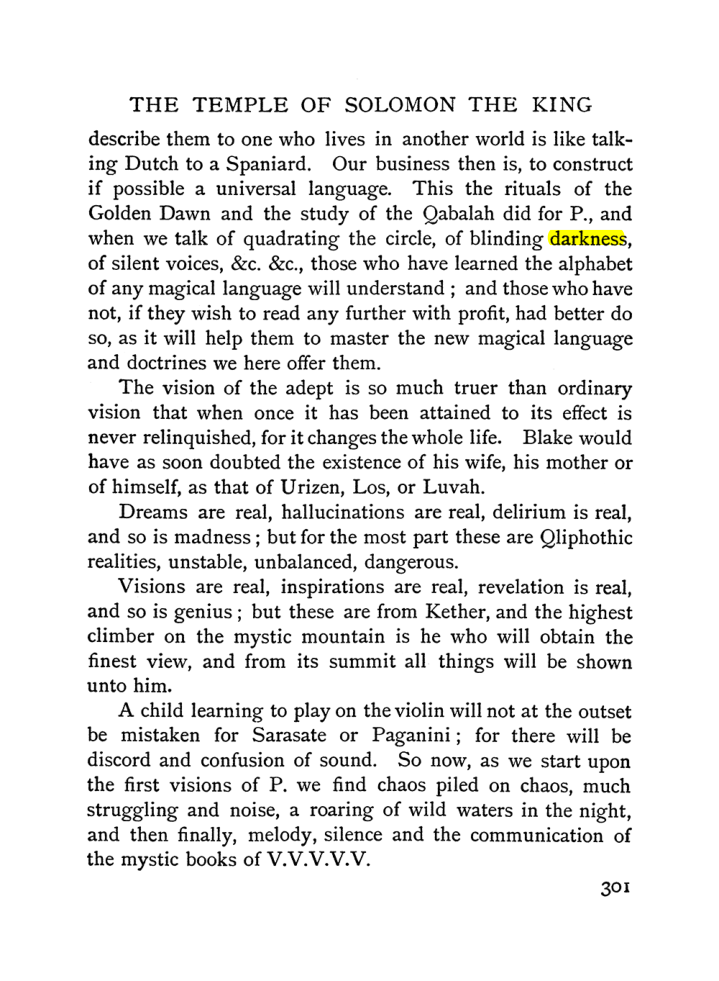 Original scan of The Equinox (Volume I, Number II), PDF page 309