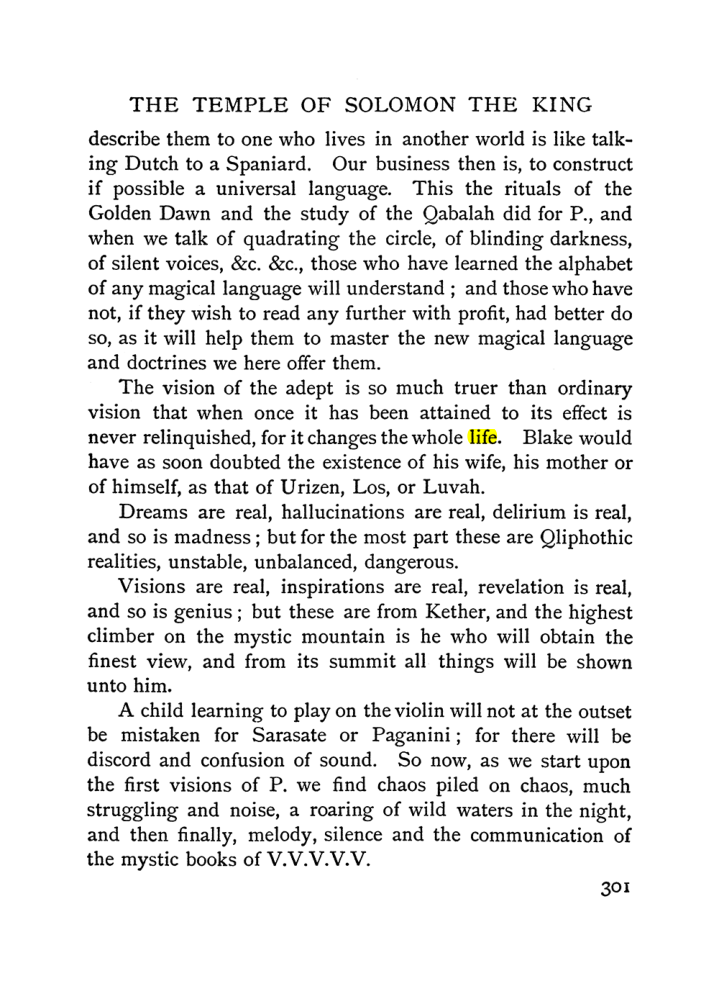 Original scan of The Equinox (Volume I, Number II), PDF page 309