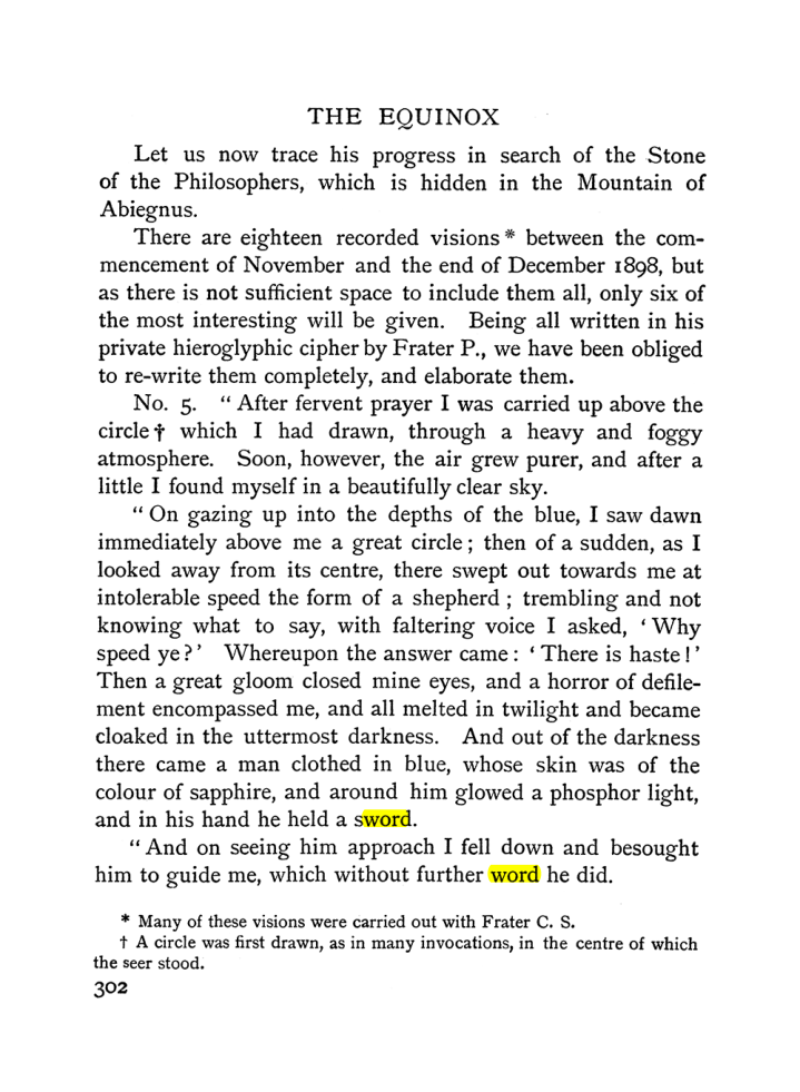 Original scan of The Equinox (Volume I, Number II), PDF page 310