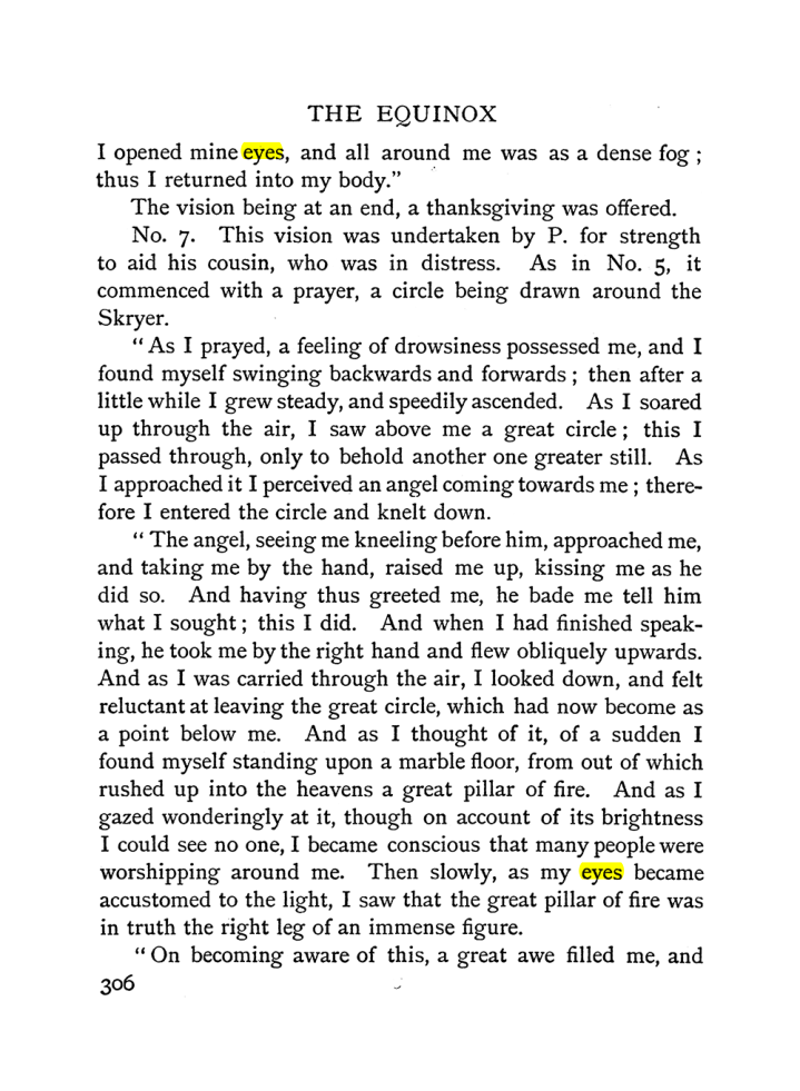Original scan of The Equinox (Volume I, Number II), PDF page 314