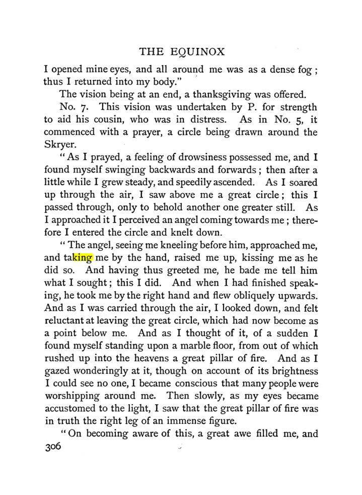 Original scan of The Equinox (Volume I, Number II), PDF page 314