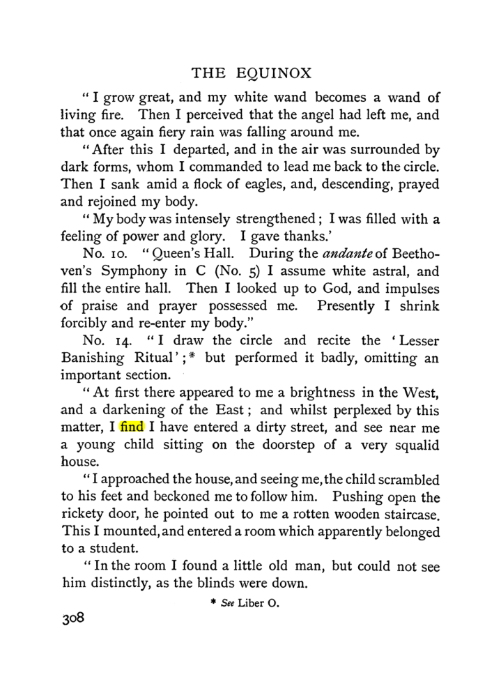Original scan of The Equinox (Volume I, Number II), PDF page 316