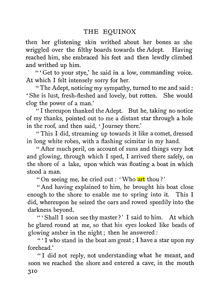 Original scan of The Equinox (Volume I, Number II), PDF page 318