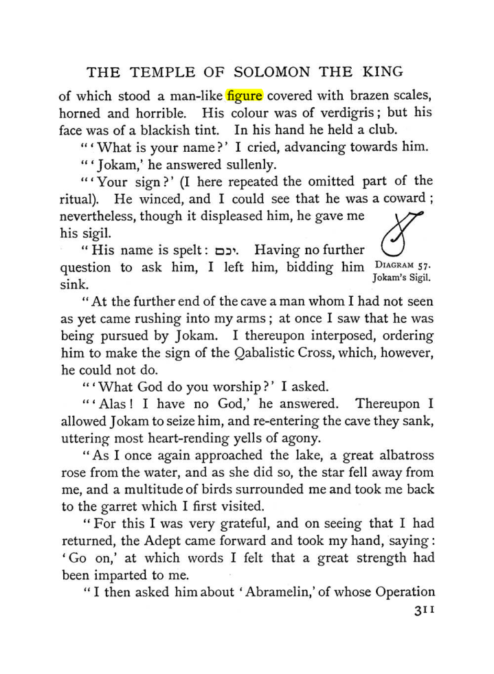 Original scan of The Equinox (Volume I, Number II), PDF page 319