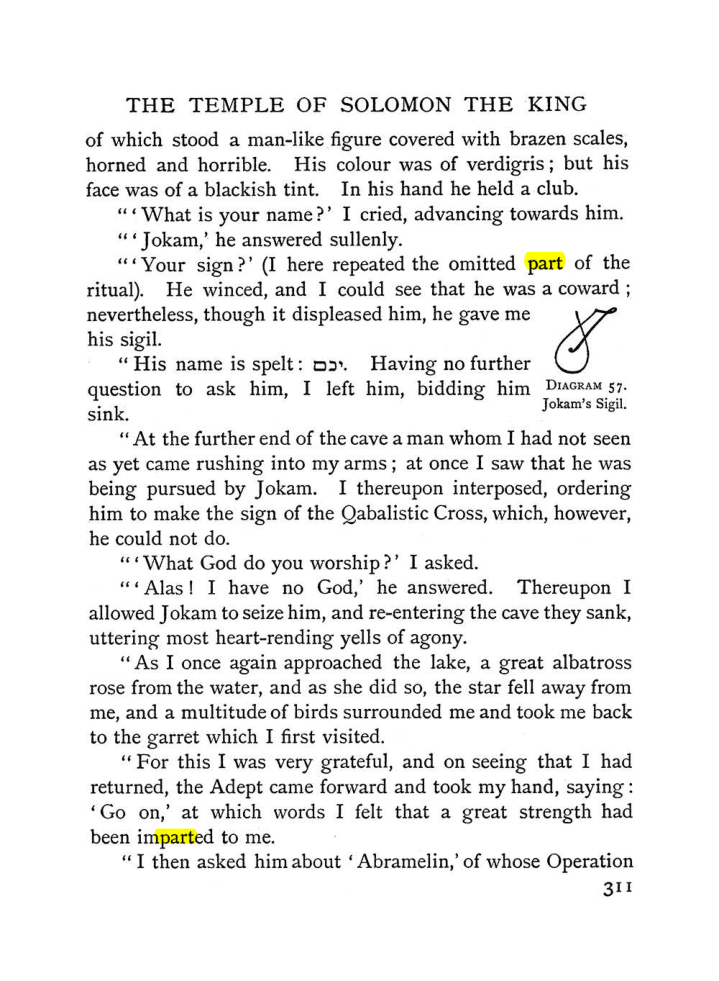 Original scan of The Equinox (Volume I, Number II), PDF page 319