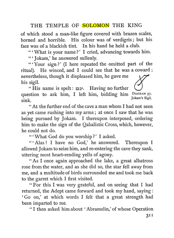 Original scan of The Equinox (Volume I, Number II), PDF page 319