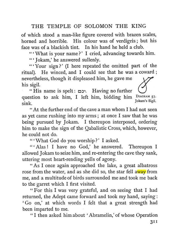 Original scan of The Equinox (Volume I, Number II), PDF page 319