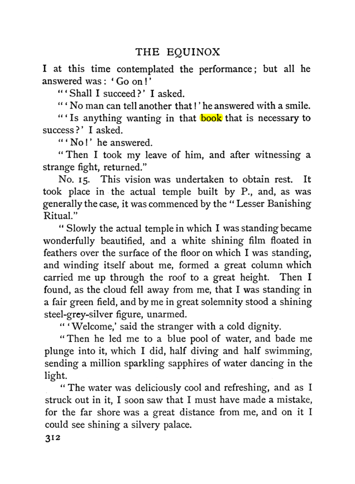 Original scan of The Equinox (Volume I, Number II), PDF page 320