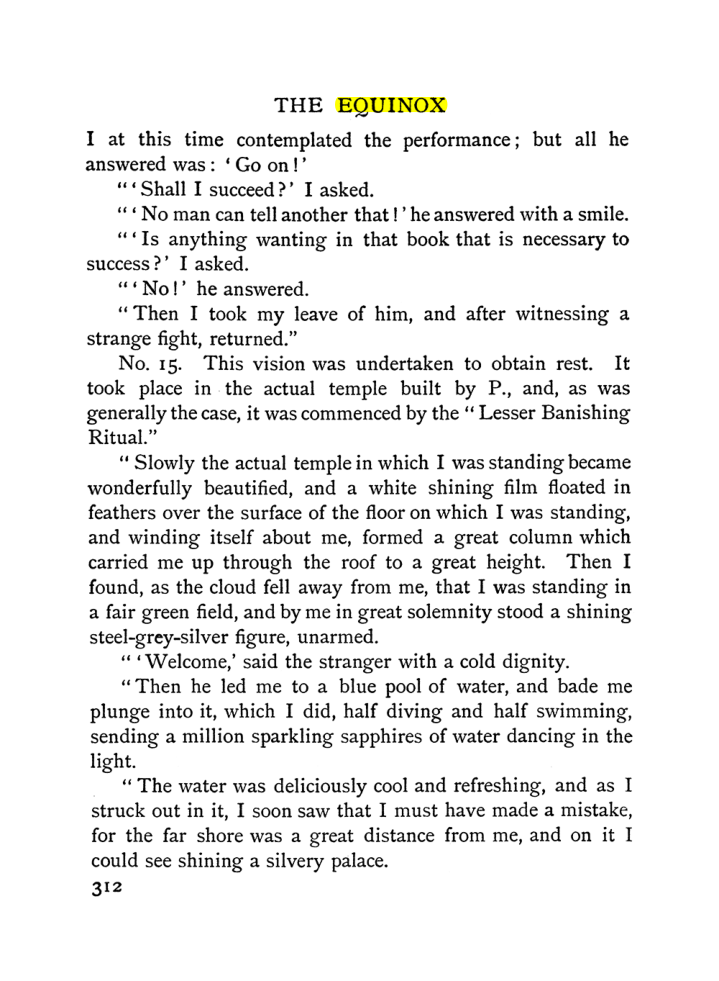 Original scan of The Equinox (Volume I, Number II), PDF page 320