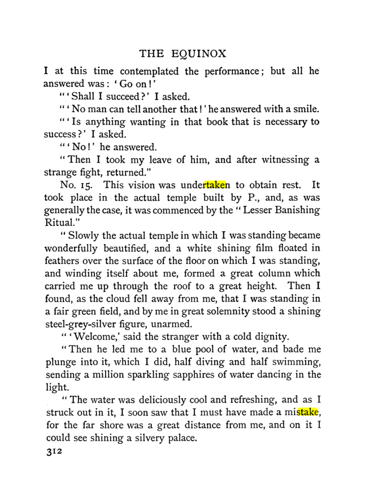 Original scan of The Equinox (Volume I, Number II), PDF page 320