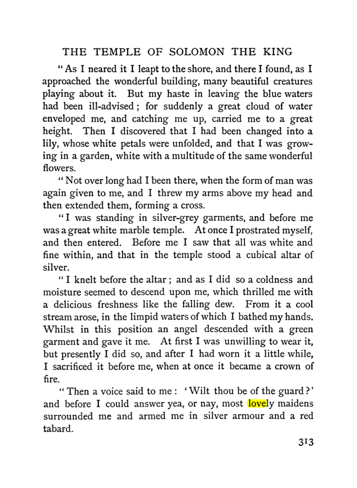 Original scan of The Equinox (Volume I, Number II), PDF page 321