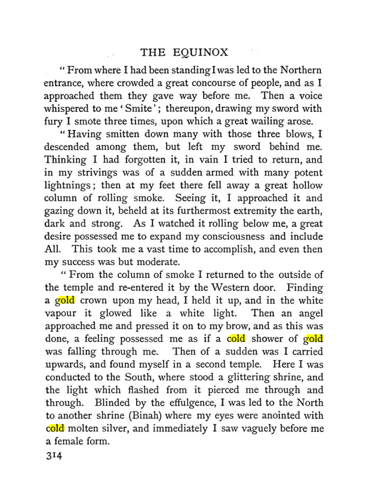 Original scan of The Equinox (Volume I, Number II), PDF page 322