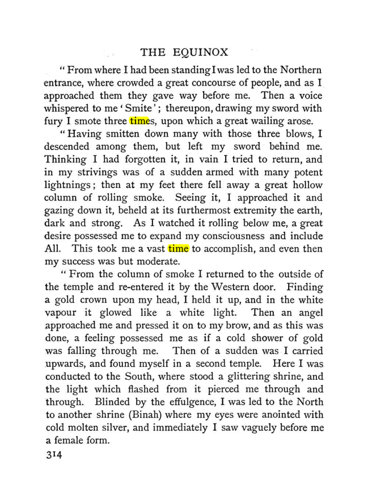 Original scan of The Equinox (Volume I, Number II), PDF page 322