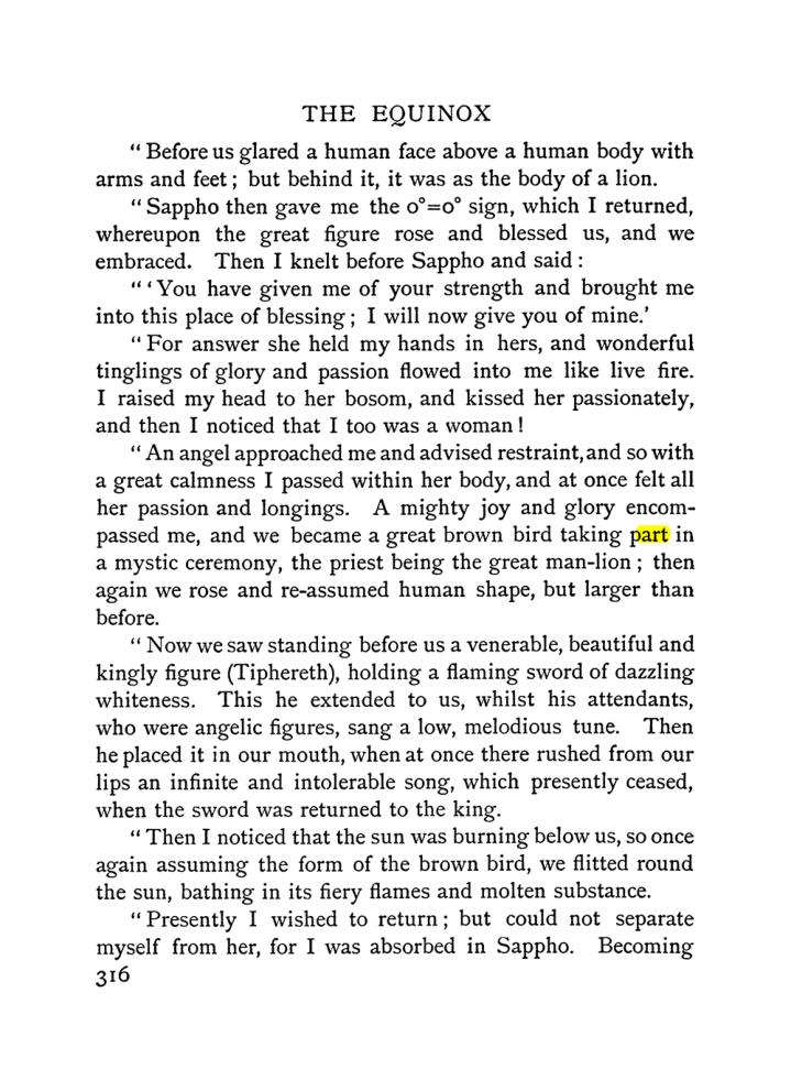 Original scan of The Equinox (Volume I, Number II), PDF page 324