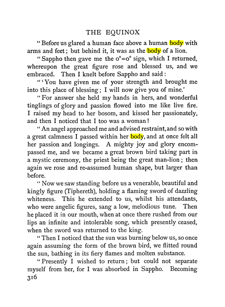 Original scan of The Equinox (Volume I, Number II), PDF page 324